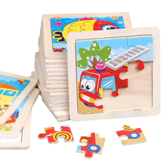 Wooden Wonders: Unlocking Learning and Fun Through Puzzles
